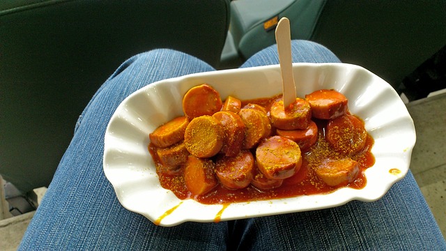 German street food - Currywurst